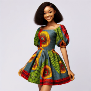 short Gown Styles for ankara
