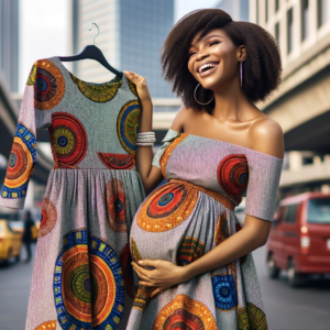 ankara gown styles for maternity gown 